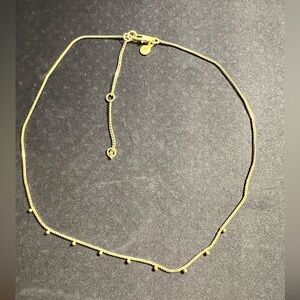 Madewell Gold Beaded Necklace